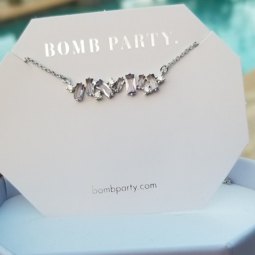 Tanzanite Necklace Ring Bomb Party